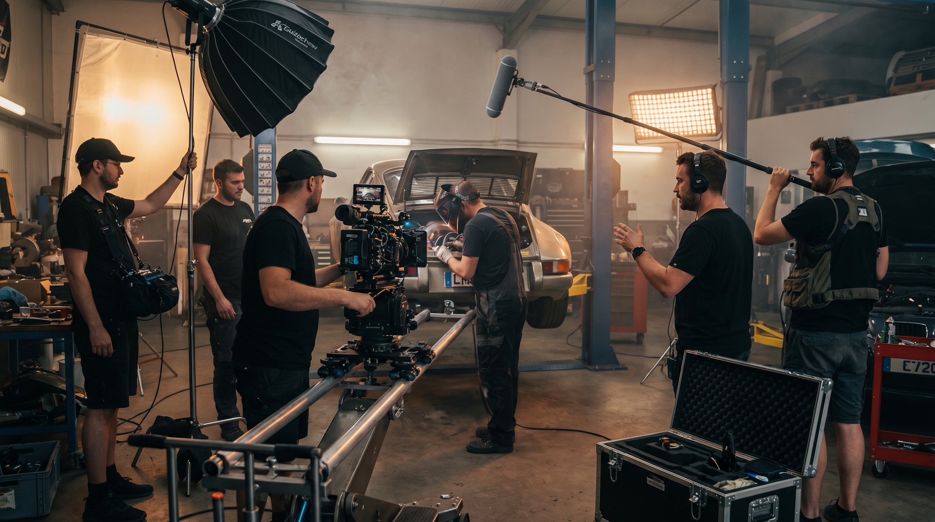 青柠视频修车视频创作中心